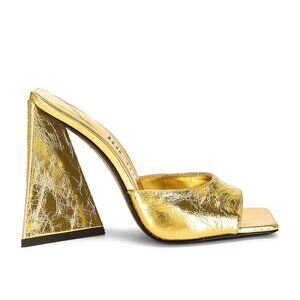 The Attico Devon Mule Heel 115mm Gold